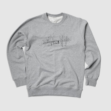 CLB Queen's Lane Sketch Crew Fleece